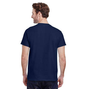 T-shirt pour homme en coton 100% avec logo imprimé personnalisé, style hip-hop, respirant - Product Image 4