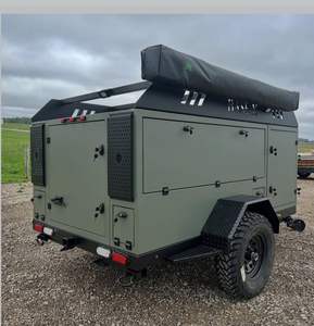 Mini-caravane, mini-roulotte, caravane de voyage, remorque de camping - Product Image 3