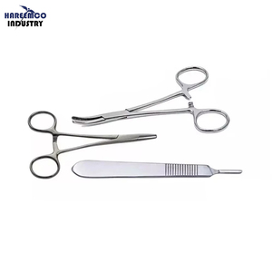 Juego de instrumentos veterinarios de acero inoxidable reutilizables al por mayor, alta calidad, respetuoso con el medio ambiente, personalizable, entrenamiento médico quirúrgico - Product Image 6