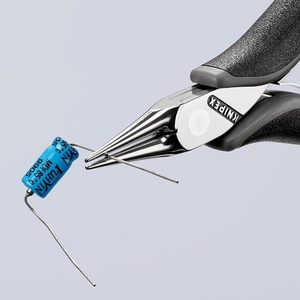 Alicates con Protección ESD, Longitud Total de 115 mm, Mordazas Planas con Acabado Espejo, 3 Empuñaduras Multicomponente, KNIPEX - Product Image 3