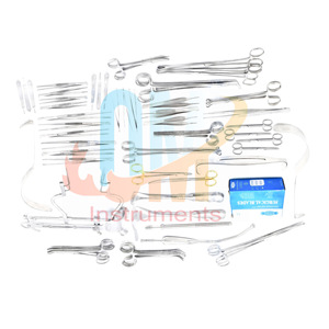 Juego de instrumentos quirúrgicos de laparotomía básica Kit completo de cirugía abdominal Herramientas de acero inoxidable de grado médico | Instrumentos OldMed - Product Image 4