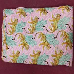 Custom Made <b>Cotton</b> <b>Silk</b> Screen Printed Herringbone <b>Fabrics</b> for Clothing Designer Home Textile Manufacturers Girls Accessories - Product Image 4