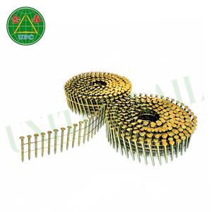 Grado Industrial 1-1/4 "x 0.083 Clavos de bobina Vástago de anillo de acero empaquetado de precisión Vástago liso El mejor precio de la fábrica de Vietnam - Product Image 5