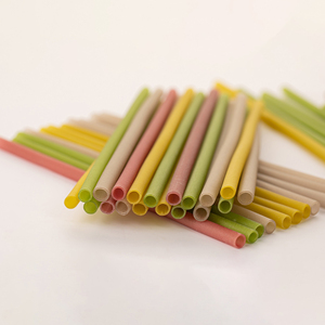 Accesorios para restaurantes y bares, pajitas de papel de tapioca, pajitas de arroz compostables desechables, suministro de cantidad a granel - Product Image 2