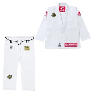Kimono de Jiu Jitsu Brasileño (BJJ) de Alta Calidad, Color Blanco, para Adultos, 100% Algodón, Transpirable, 260g, Uniforme de Artes Marciales Personalizable - Product Image 1
