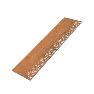 Carreaux d'escalier de conception moderne les plus vendus 300x1200mm carreaux d'escalier avec carreaux de plafond en bois et marbre - Product Image 1