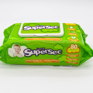 Lingettes pour bébé Uniquality SuperSoft Hypoallergéniques Sans Alcool Pour Soins de la Peau des Bébés - Product Image 3