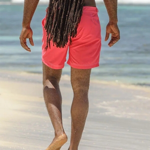 Pantalones cortos de sublimación OEM de alta calidad, ropa de playa personalizada, pantalones cortos estampados para hombre, cintura elástica, surf, natación, playa, pantalones cortos - Product Image 4