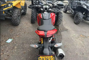 LISTA PARA CONDUCIR, ÚLTIMAS OFERTAS 2025 - Motocicleta Deportiva Ducati Hypermotard 939 SP Roja con Franjas Corse en Venta - Product Image 6