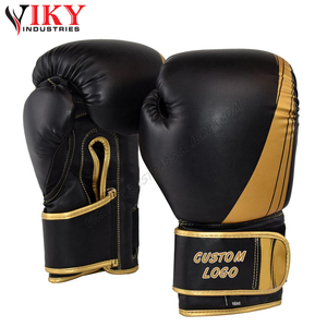 Guantes de boxeo con estampado de logotipo personalizado de servicio OEM de Venta caliente, guantes de boxeo más nuevos de calidad portátil de Viky Industries - Product Image 4
