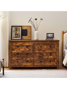 Commodes à tiroirs artisanales finies vintage, parfaites pour les maisons à la recherche d'intérieurs traditionnels confortables et élégants - Product Image 2