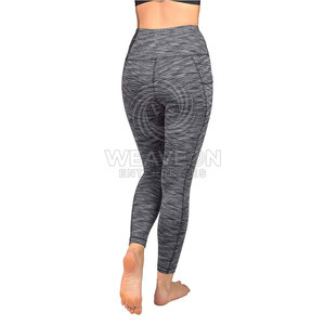 Leggings de Yoga para Mujer, Estilo Nuevo, Hechos a Medida, Cintura Alta, Transpirables, Tejidos, con Costuras, Color Sólido, Spandex/Nailon, Secado Rápido - Product Image 4