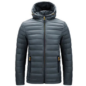 Wholesale 2024 High Quality Custom Puffer Winter Jackets <b>Men</b> High Street Outdoor <b>Hooded</b> Puffer Jackets <b>Top</b> Quality - Product Image 4