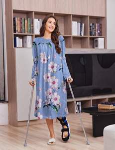 Vêtements médicaux en coton entièrement personnalisés, robe de patient, vêtements, blouses, uniformes, ensembles, uniforme de patient à manches courtes - Product Image 5