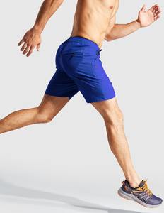 กางเกงขาสั้นลำลองยืดหยุ่นสามในสี่ของผู้ชายกางเกงออกกำลังกายเล่นกีฬาชายหาด - Product Image 4