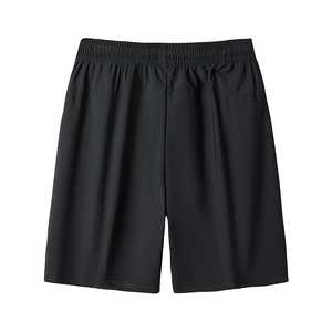 Pantalones cortos de gimnasio con logotipo personalizado para hombre con bolsillos Ropa deportiva de secado rápido Tejido tejido para correr Pantalones cortos deportivos para hombre Ropa informal - Product Image 1