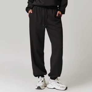 Pantalon de survêtement en toile surdimensionné pour femme jambes extra larges avec couture avant et arrière Design Baggy pantalon évasé pour l'hiver - Product Image 6