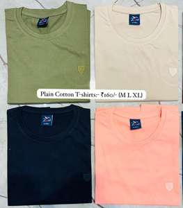 T-shirts pour hommes 100% coton Confort ultime Design uni pour un usage quotidien Style personnel Toile - Product Image 2