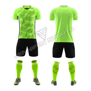 Ropa deportiva para hombres, uniformes de fútbol, Jersey + conjunto corto, impresión por sublimación, 100% tela de poliéster, conjunto de Jersey de fútbol de alta calidad - Product Image 2
