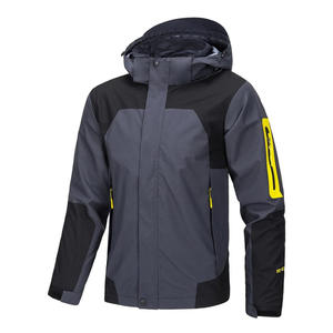 Veste softshell coupe-vent pour homme, imperméable, doublée en polaire, résistante aux intempéries - Product Image 1