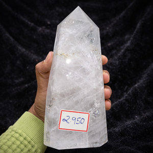 Tour de cristal de quartz clair naturel de haute qualité, pierre polie, énergie de guérison, méditation, décoration de maison et de bureau, objet de collection - Product Image 2