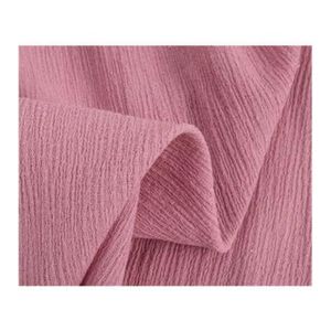 Tela Creep de algodón de alta calidad para niñas poliéster/algodón pesado secado rápido transpirable estilo liso al por mayor personalizado - Product Image 5