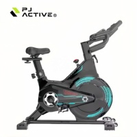 PINJIAN All-in-One Spinning Bike mit interaktiven Programmen, multifunktionales Heim-Fitnessgerät für kardiovaskuläres Training