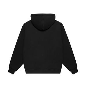 MOVATEXTILES-Sudadera con capucha y cremallera completa para hombre, con logotipo personalizado, hombro caído, hecha en Pakistán, 100% - Product Image 2