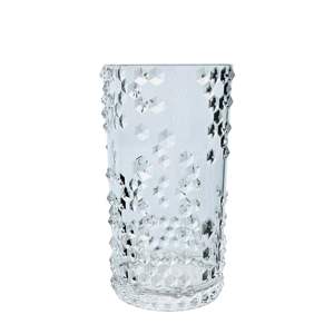 Diamond Design <b>Plastic</b> Highball Drinking <b>Glasses</b> - Product Image 1