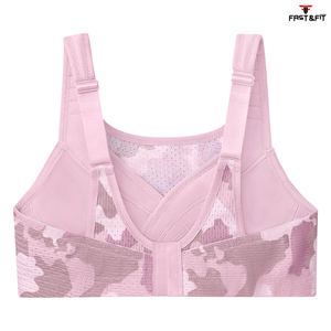 Sublimación Diseño Logotipo personalizado Impresión Fitness Gym Wear Mujeres Sujetador deportivo Nueva llegada Sujetador deportivo - Product Image 2