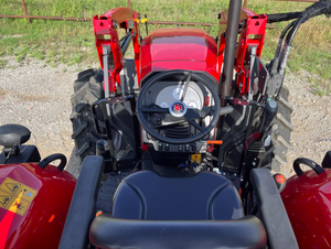 Tractor de ruedas Massey Ferguson MF 4707 Series con motor y engranaje para granja agrícola 75HP potencia nominal envío gratis - Product Image 3