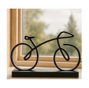 Sculpture métallique de grande taille de qualité supérieure, contemporaine, artisanale, artistique, décorative, en acier, en fer, en aluminium, pièce abstraite pour l'intérieur - Product Image 1