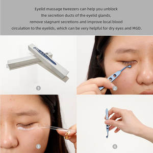 ชุดเครื่องมือดูแลต่อม meibomian บรรเทาอาการตาแห้งชุดแหนบสแตนเลสเยอรมัน (ปราศจากเชื้อ) - Product Image 6