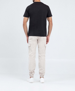 Logo personnalisé poids lourd Streetwear recadrée surdimensionnée abîmée t-shirt été uni surdimensionné col rond t-shirt - Product Image 6