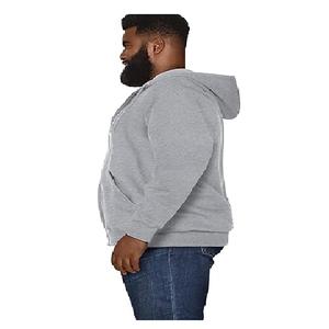 Prix de vente en gros OEM Service doublé anti-rides couleur unie sweat à capuche pour hommes 100% coton meilleure vente usine au Bangladesh - Product Image 3