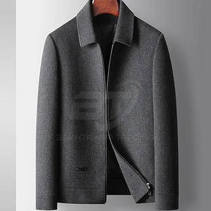 Veste d'hiver pour homme à manches longues, dernier design, haute qualité, veste en laine décontractée de sport, personnalisable - Product Image 2