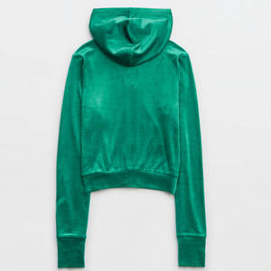 Ensemble de survêtement pour femme en coton 100% uni, tricoté, 2 pièces, pantalon évasé, pour l'hiver - Product Image 4