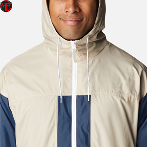 Chaqueta Cortavientos de Invierno para Hombre de Alta Calidad, Personalizada, de Lona, Impermeable, Transpirable, con Capucha, Antibacteriana, Nueva Llegada, Venta al Por Mayor - Product Image 2