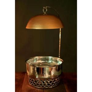 จานร้อนโลหะพร้อมฝาปิดสำหรับงานเลี้ยงแต่งงานอาหารจานเสิร์ฟอาหารจากผู้ผลิตและส่งออก - Product Image 2