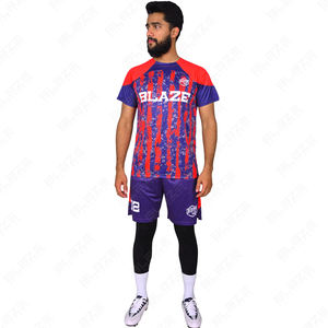 Kits de camisetas de fútbol por sublimación de poliéster 100% al por mayor, uniformes de fútbol personalizados para hombre, conjunto de ropa de fútbol con logotipo, camiseta de fútbol - Product Image 1