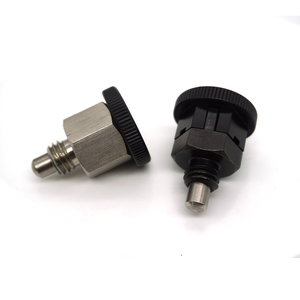 Poste de Bloqueo y Posicionamiento Mini de Acero Inoxidable 304 y Acero al Carbono con Perilla de Resorte - Product Image 1