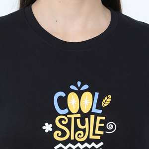 2025 nuevas camisetas de moda de estilo lujoso para mujer 100% algodón de gran tamaño ropa informal de longitud corta estampado camiseta - Product Image 6