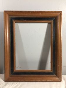 Vente en gros de présentoir mural de table en bois MDF en verre naturel abstrait rayé délavé cadre photo personnalisé cadre photo géométrique - Product Image 6