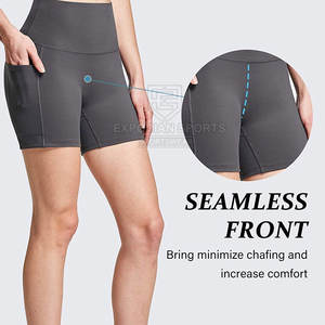 Pantalones cortos de gimnasio para mujer superventas de alta calidad, ropa de entrenamiento, uso informal, gran oferta, pantalones cortos de gimnasio para mujer a la venta - Product Image 4