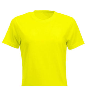 Camiseta Personalizada de Cuello Redondo y Manga Corta para Mujer, Estilo Urbano, Tejido de Felpa Transpirable, Algodón Orgánico Ecológico con Relieve - Product Image 4