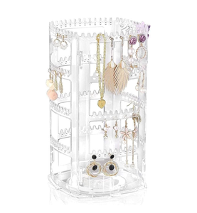 Venta al por mayor de acrílico, joyería, collar, pulsera, soporte, organizador, soportes de exhibición de joyería, tamaño personalizado, soporte para joyería - Product Image 6