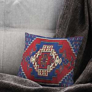 Funda de Almohada con Estampado Turco - Diseño Kilim para Decoración del Hogar, Solo Funda - Product Image 2