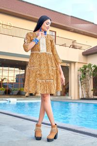 คอลเลคชั่นฤดูร้อน ขายส่ง กางเกงขาสั้นผ้าฝ้ายปักลาย Kurtis - Product Image 3