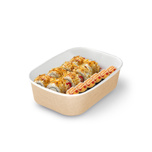 ถ้วยกระดาษคราฟท์ขนาด 860 มล. สำหรับอาหาร ซ้อนกันได้ ปิดผนึกได้ กันน้ำมัน เหมาะสำหรับซุปร้อน สลัด อาหารแบบนำกลับบ้าน รับทำโลโก้ตามสั่ง ขายส่ง - Product Image 1