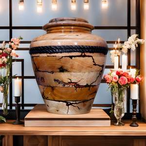 Urna para Cenizas Humanas, Grande para Adultos, Personalizada para Entierro, Urnas de Madera para Cenizas Humanas - Product Image 5